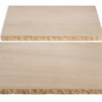 sedona buff old world flagstone signature paver cap molding 18 by 18 by 2 inch exterior applications manufactured by f and m supply distributed by surface group