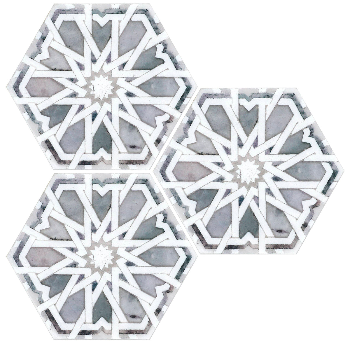 Celine Goldenrod field tile, product image, 6"×5 3/16"×3/8" size. Premium marble for floors and walls.