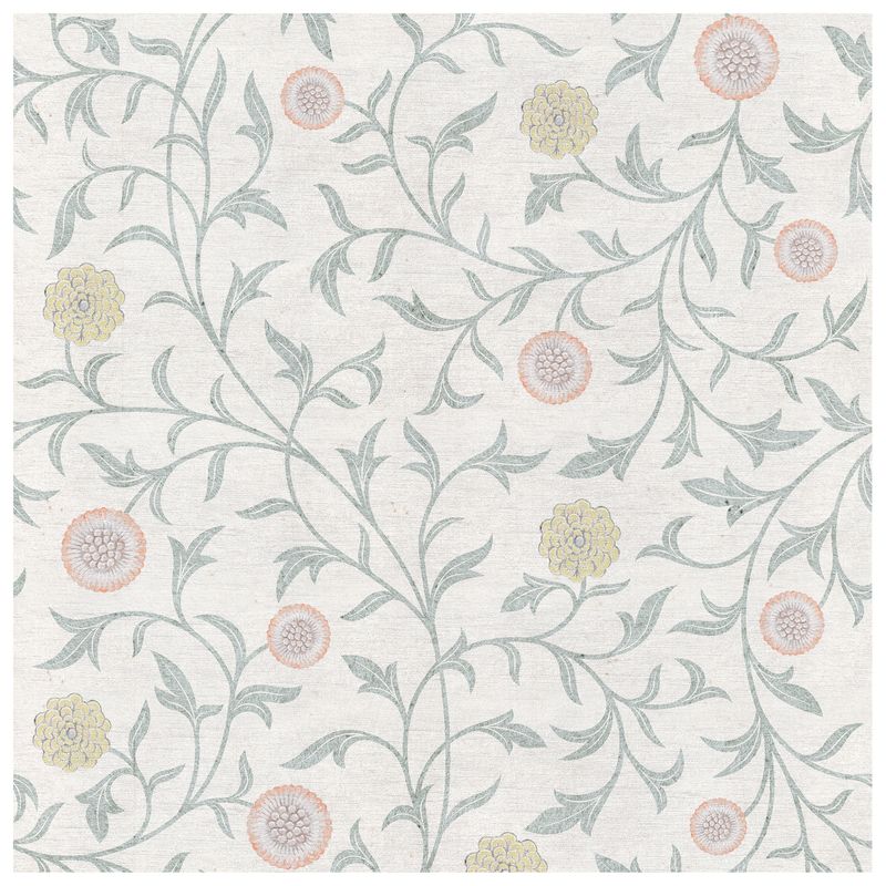 Arbor Sunlit Bloom wallcovering, top-down product view