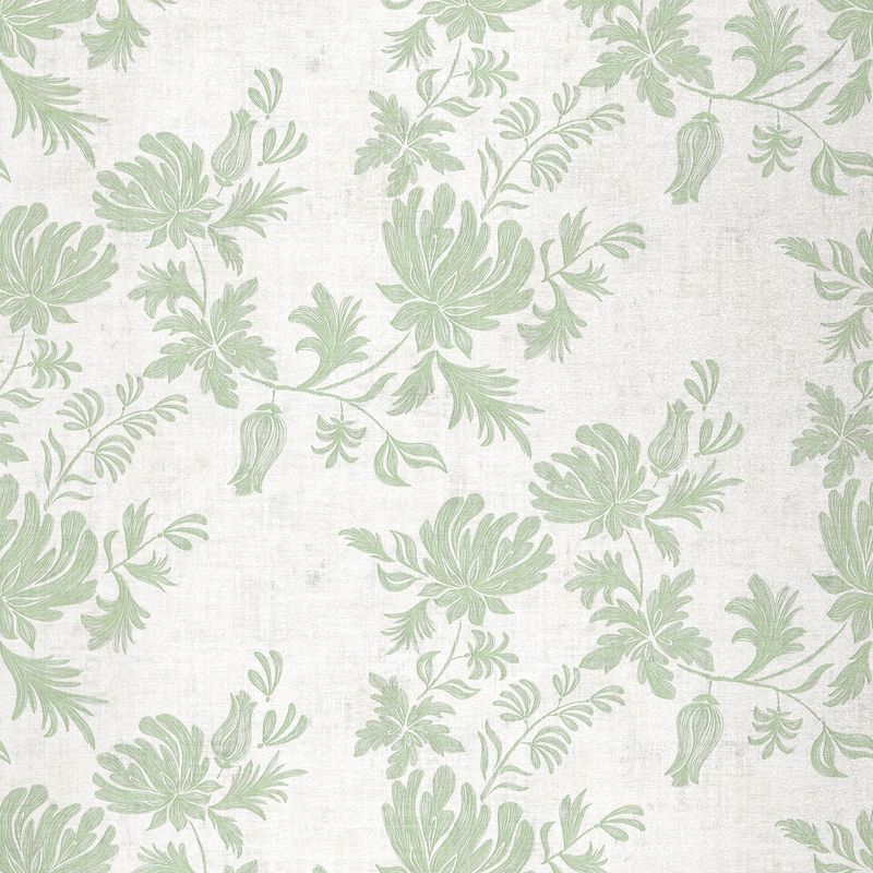 Avalon Moss wallcovering, top-down product view