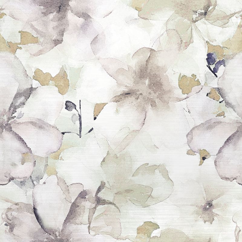 Blossom Vintage Bloom wallcovering, top-down product view
