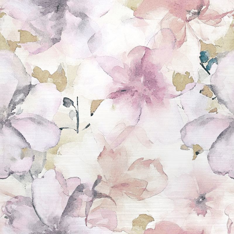 Blossom Opal wallcovering, top-down product view