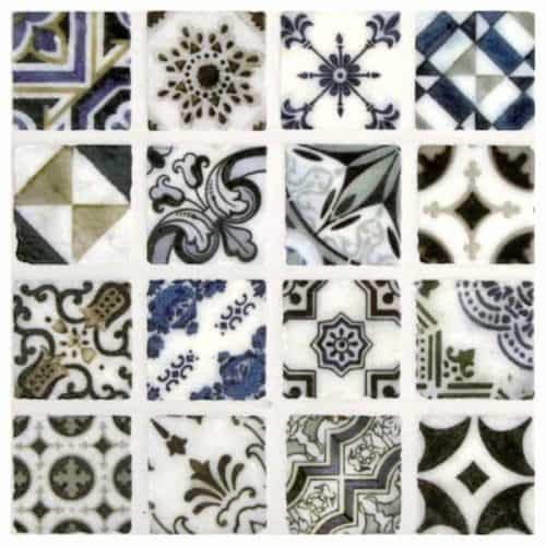Stone Impressions Bristol Deco Dots All tile — available at Surface Group