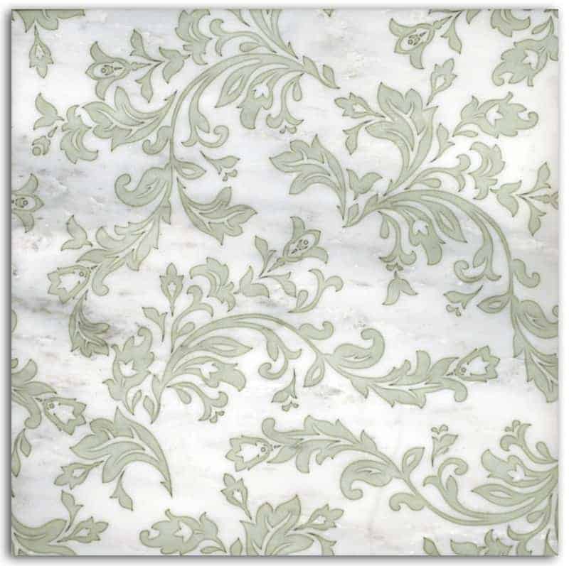 Stone Impressions Charleston Celadon tile — available at Surface Group