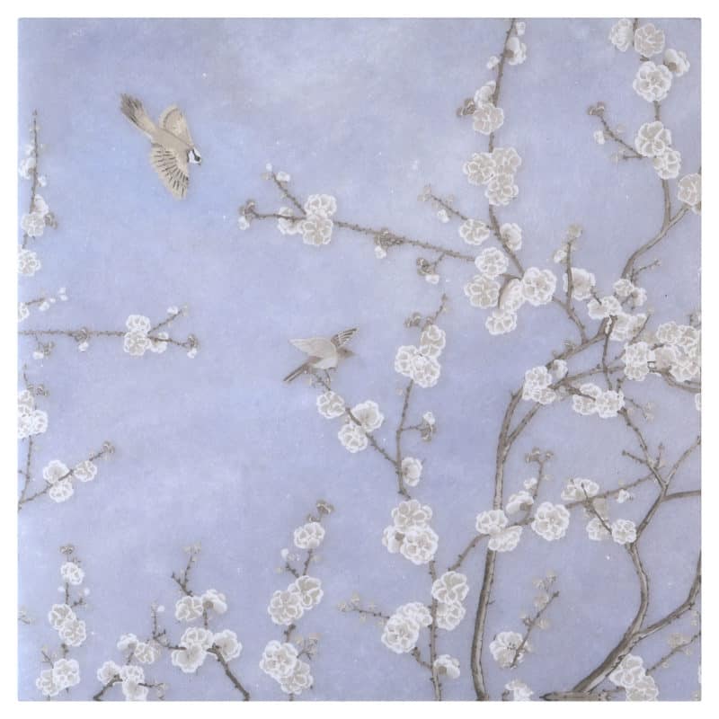 Stone Impressions Cherry Blossoms tile — available at Surface Group