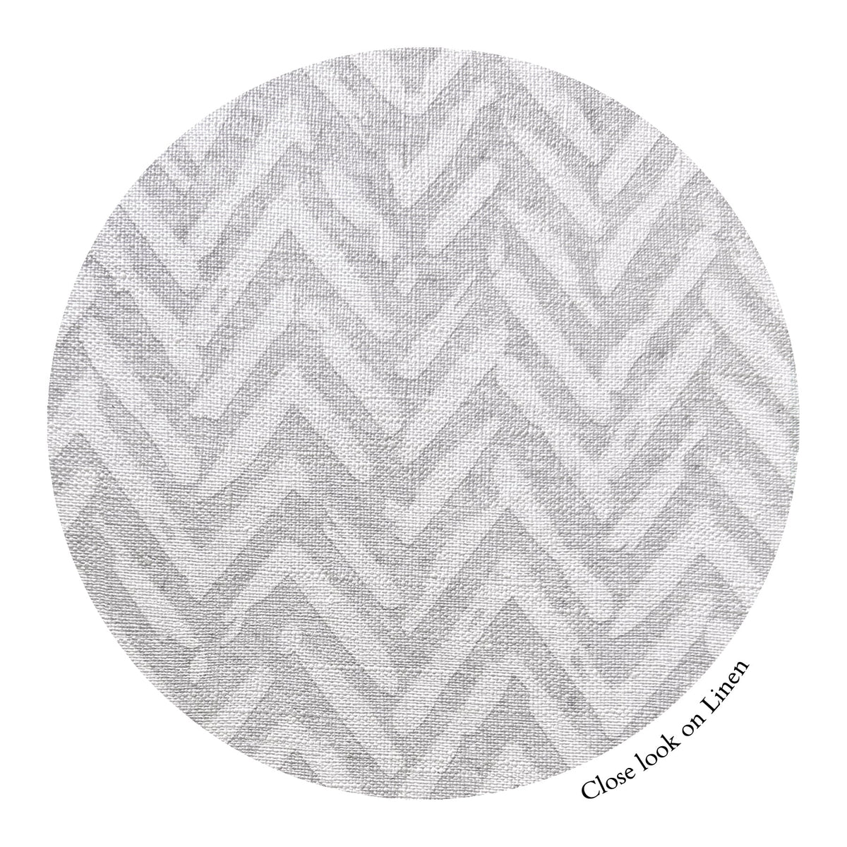 Karo Graphite wallcovering, top-down product view