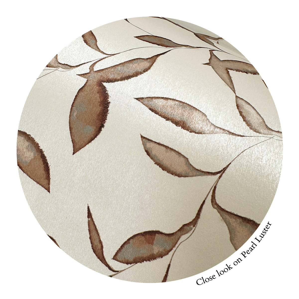 Liana Sienna wallcovering, top-down product view