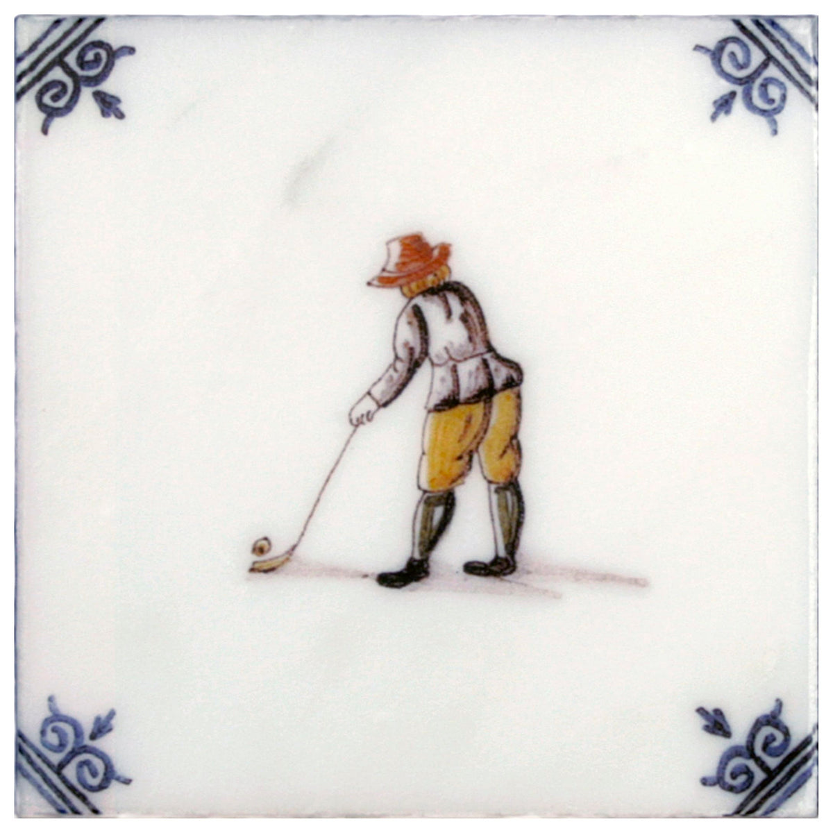 Stone Impressions Delft At Play tile — available at Surface Group