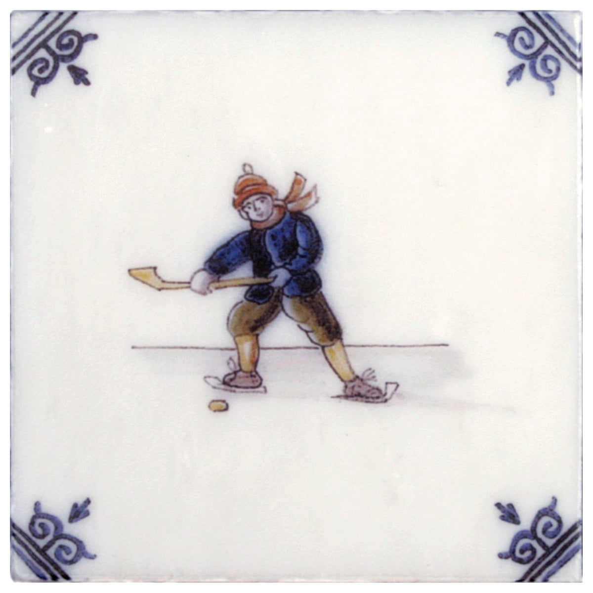 Stone Impressions Delft At Play tile — available at Surface Group