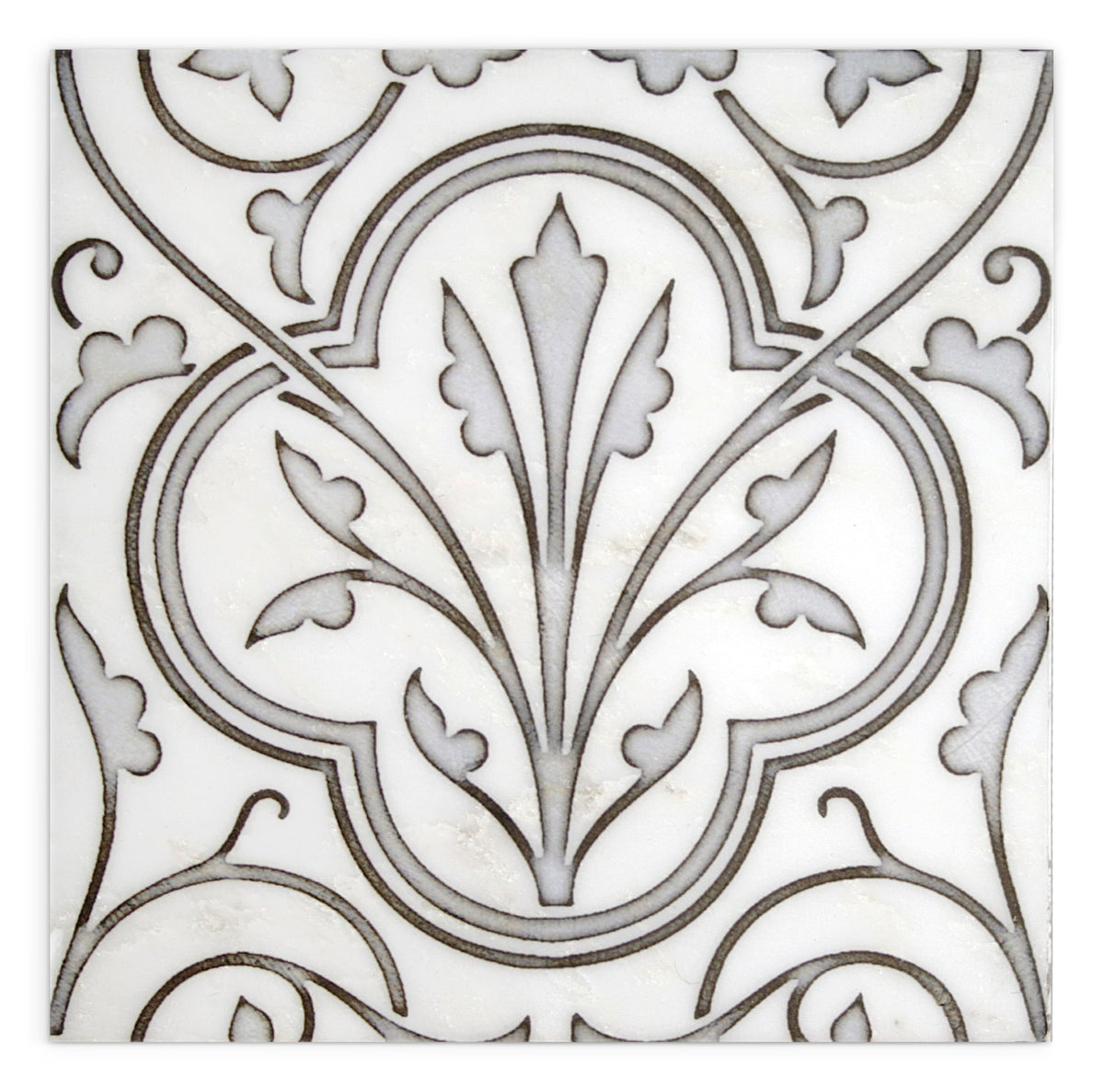Devonshire Chocolate field tile, alternate product view, 12"×12"×3/8" size. Premium travertine for floors and walls.