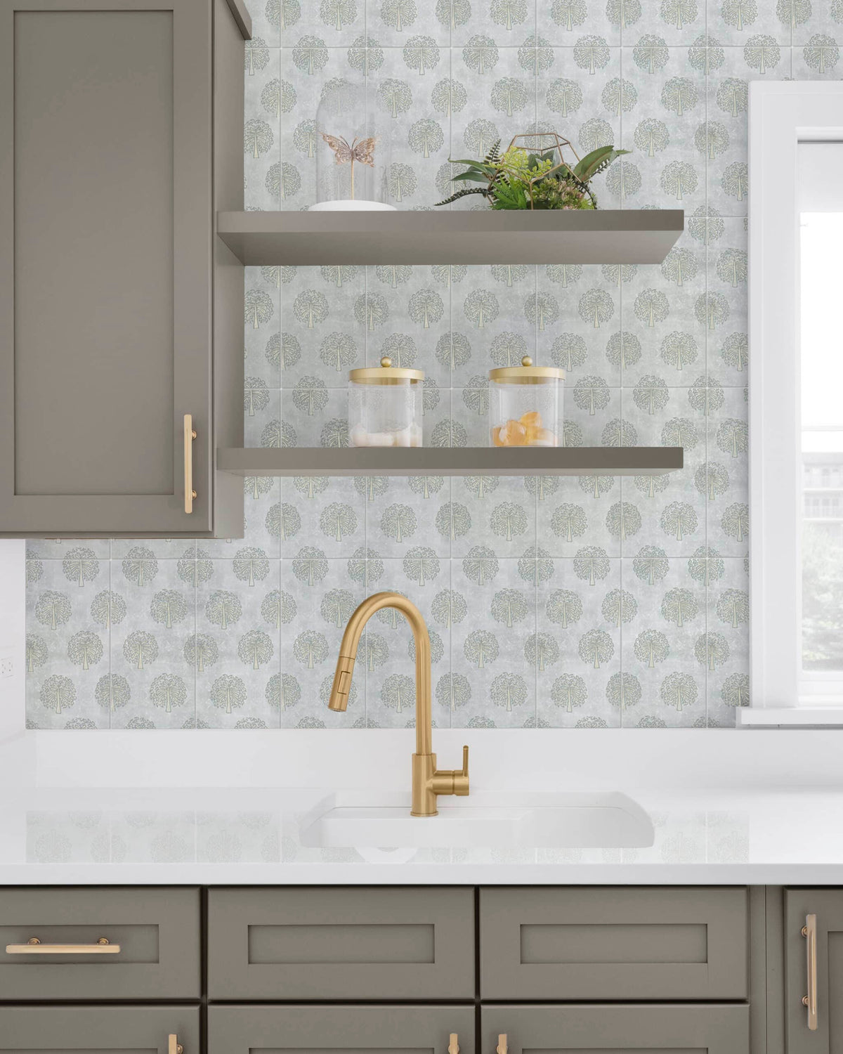 Stone Impressions Eda tile close-up view — available at Surface Group