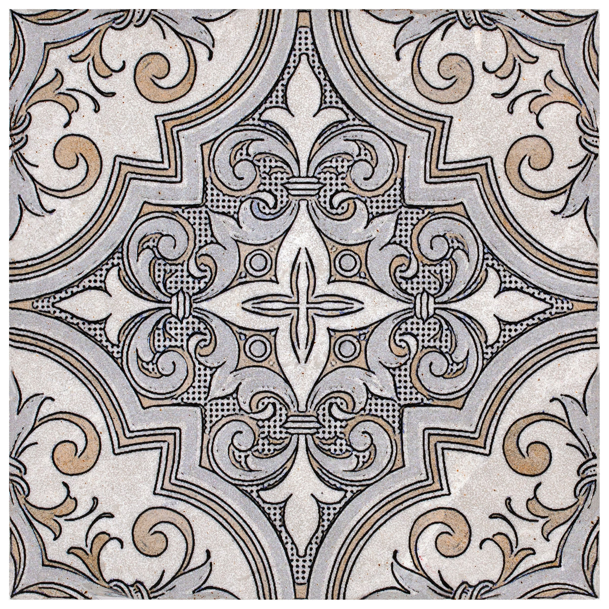 Stone Impressions Ella Jute limestone tile — available at Surface Group