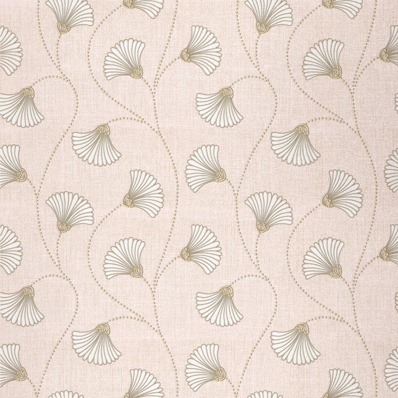 Elysian Sonata Rose Dawn wallcovering, top-down product view