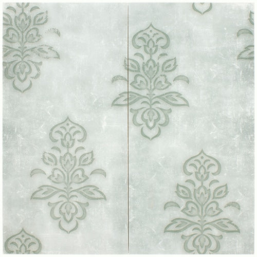 Finial Jade field tile, primary product image, 12"×24"×3/8" size. Premium limestone for floors and walls.