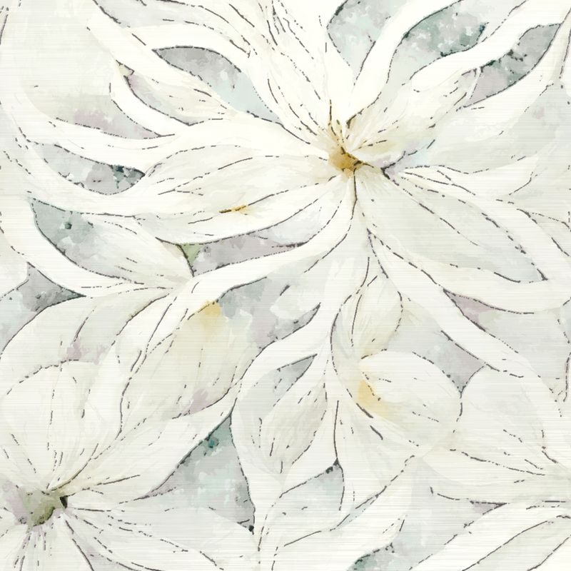 Florabella Vintage Petal wallcovering, top-down product view