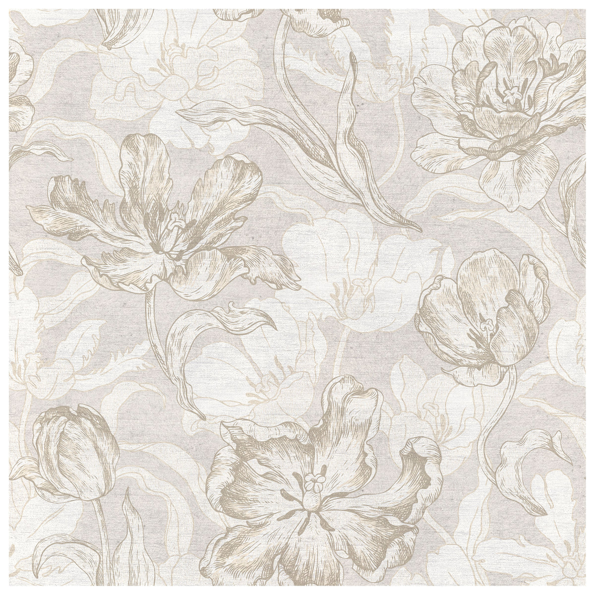 Grandiflora Porcelain wallcovering, top-down product view