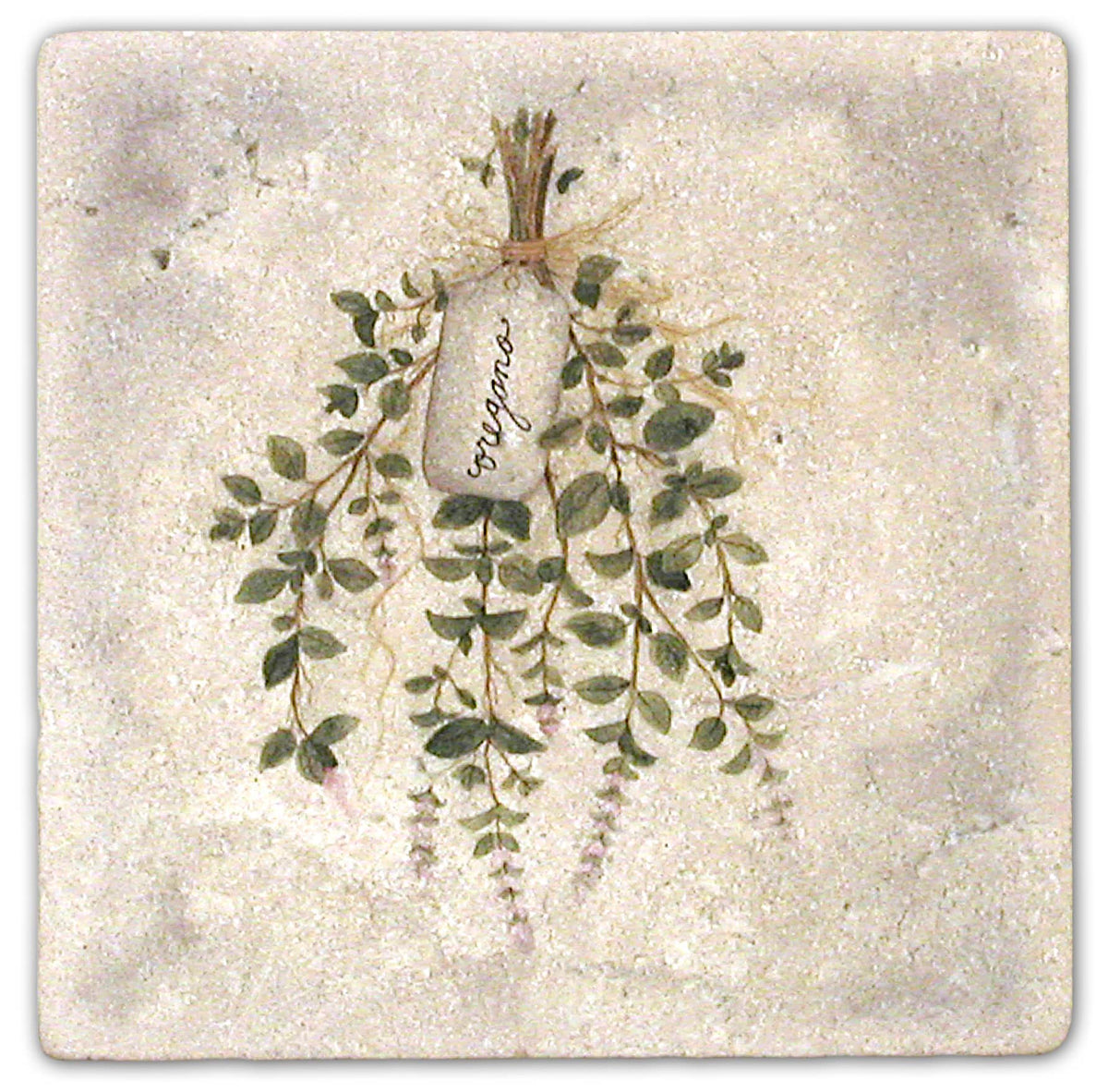 Stone Impressions Herbs tile — available at Surface Group