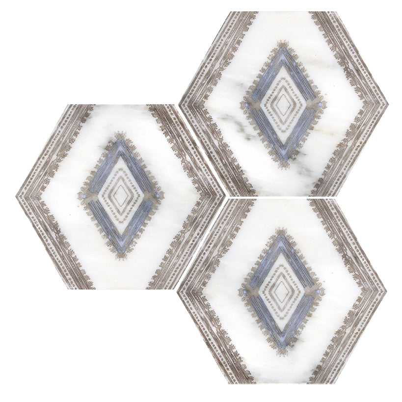 Holloway Bronze field tile, product image, 6"×5 3/16"×3/8" size. Premium marble for floors and walls.