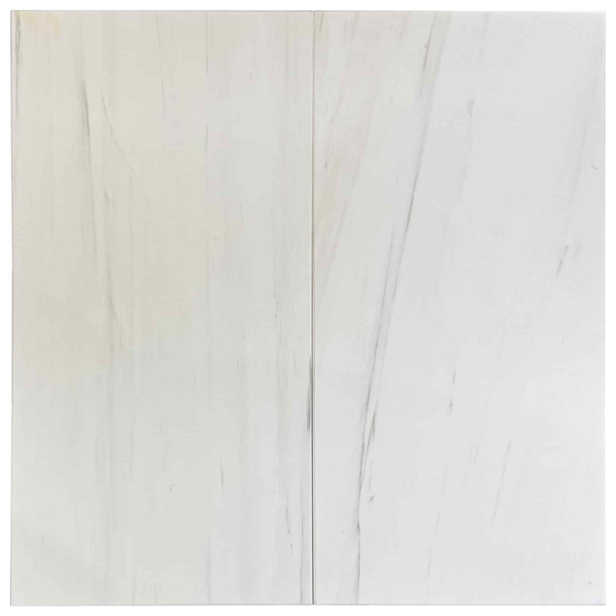 Honed Dolomite field tile, top-down product view, 12"×12"×3/8" size. Premium dolomite for floors and walls.