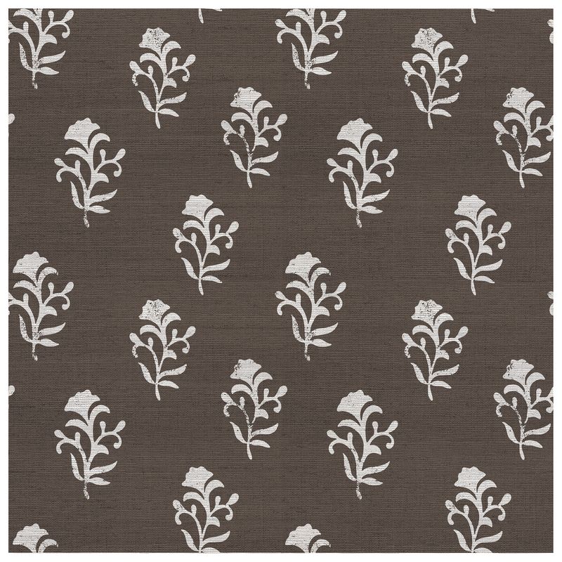 Indira Umber wallcovering, top-down product view