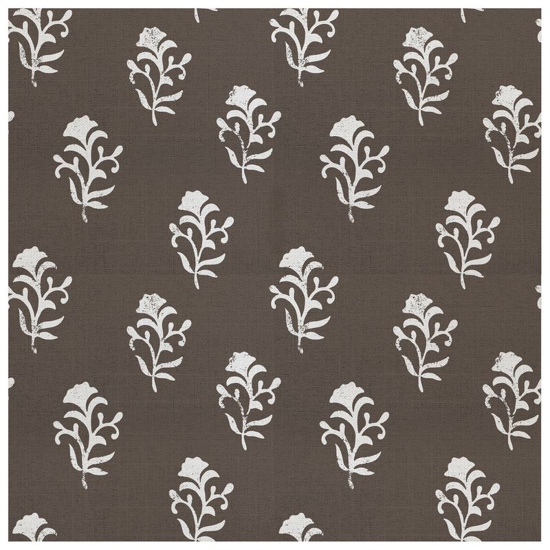 Indira Umber wallcovering, top-down product view