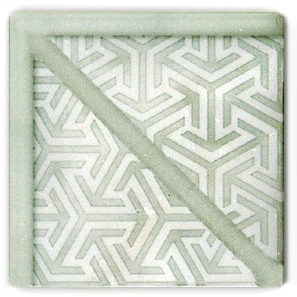 Stone Impressions Interlude Celery tile — available at Surface Group