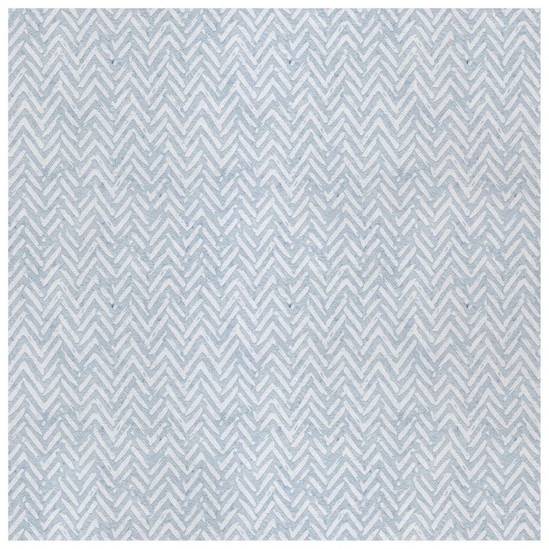 Karo Aegean Blue wallcovering, top-down product view