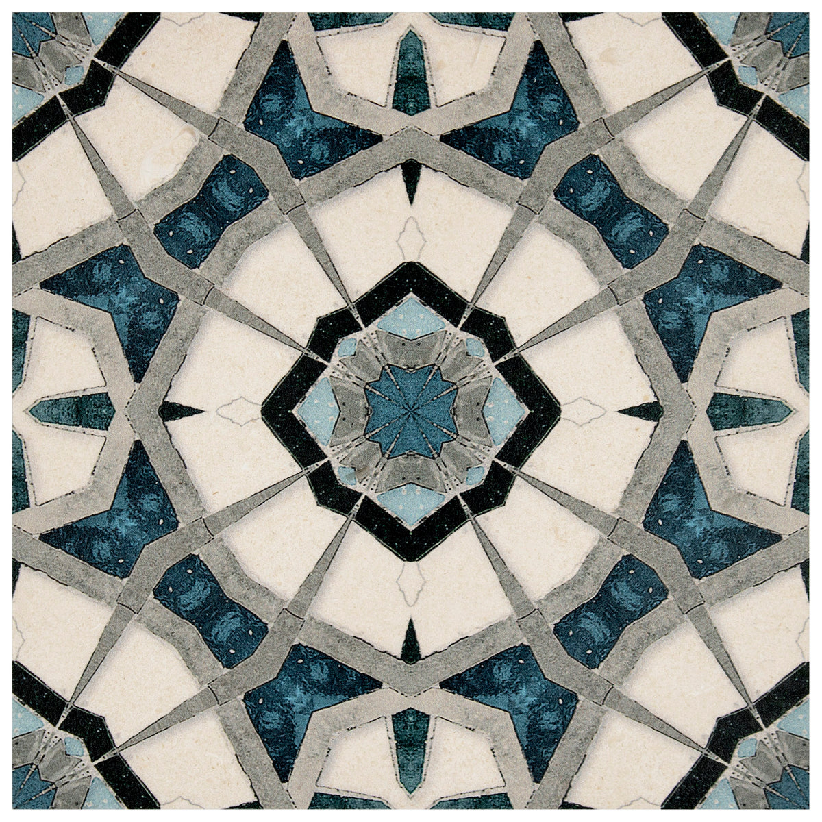 Stone Impressions Leo Sapphire limestone tile — available at Surface Group