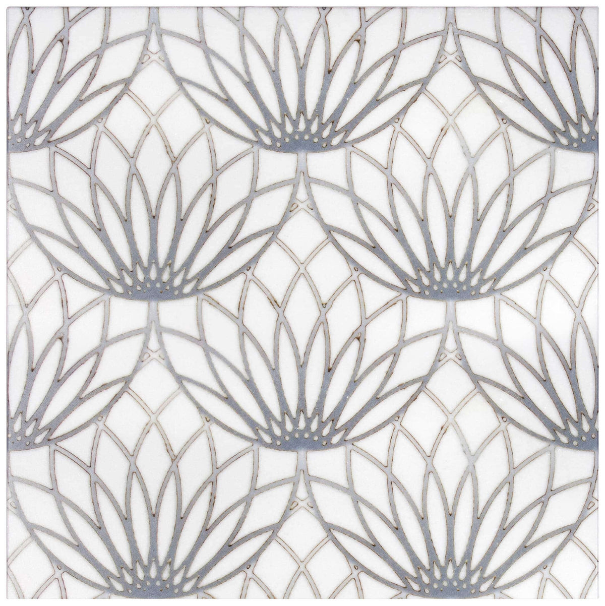 Stone Impressions Lotus tile — available at Surface Group