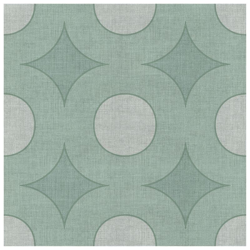Lucent Sage Haze wallcovering, top-down product view