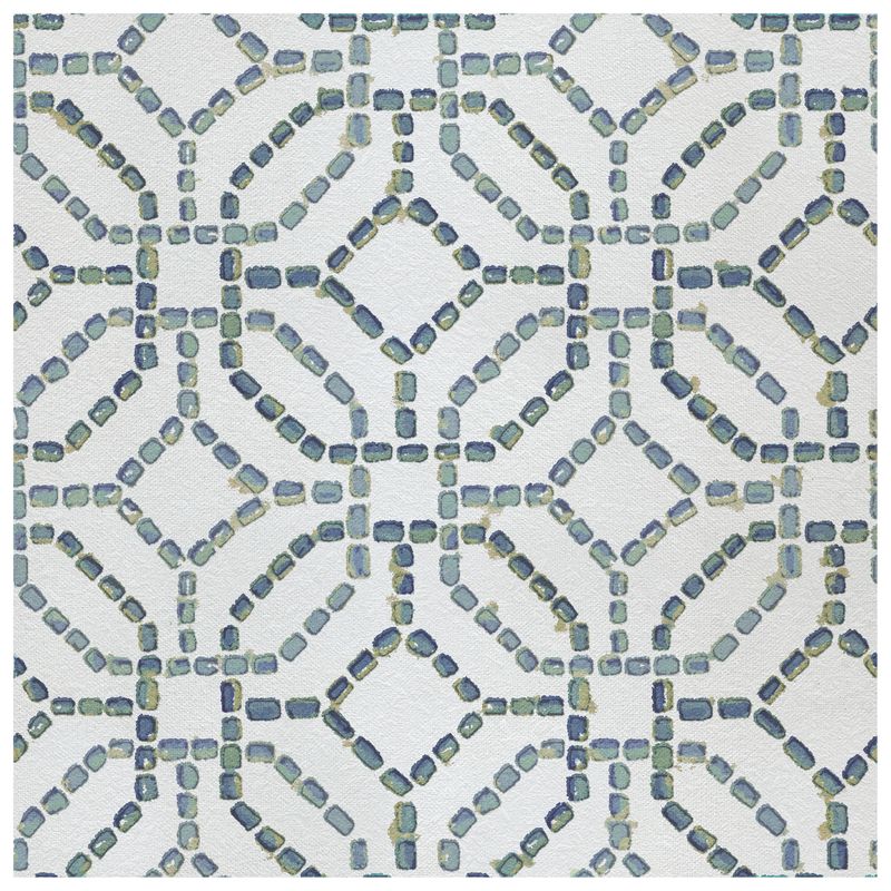 Lunamosa Stained Glass wallcovering, top-down product view