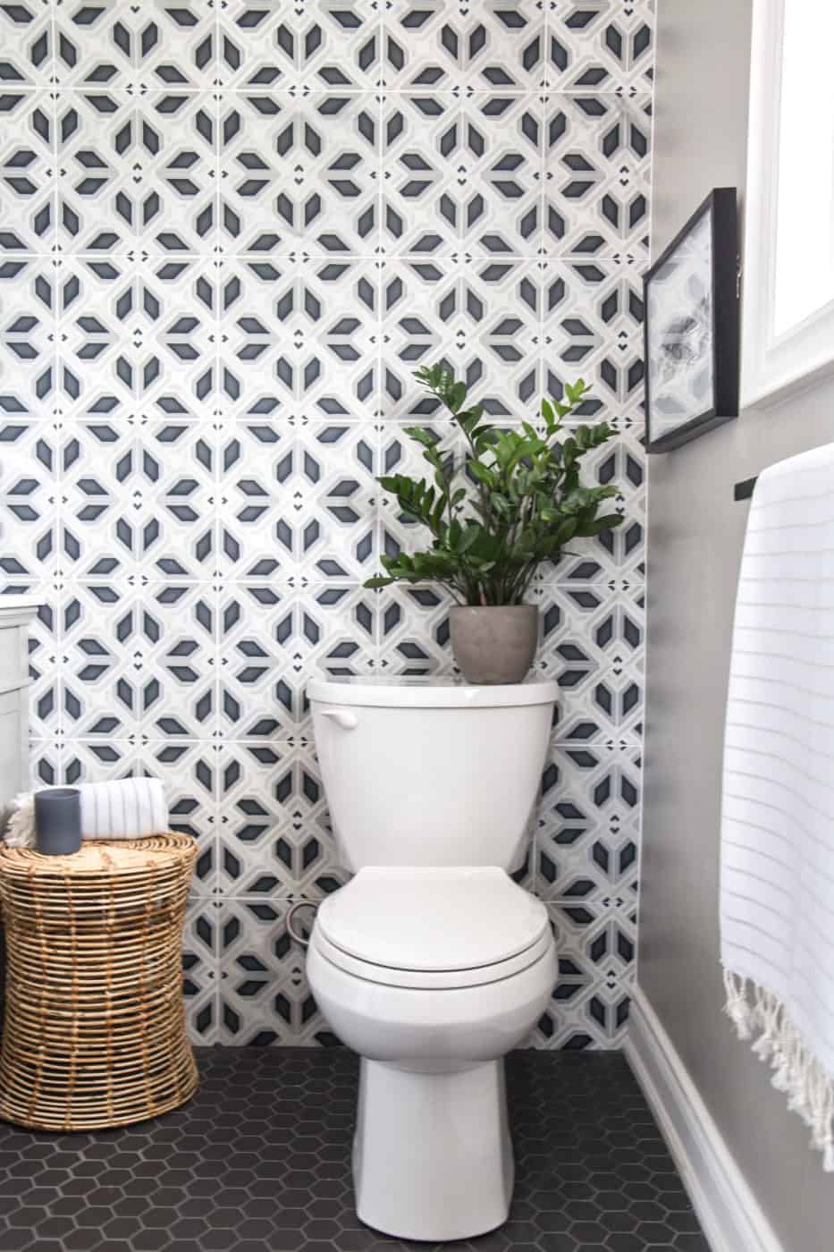 Stone Impressions Avery Grande honed tile in a room setting — available at Surface Group