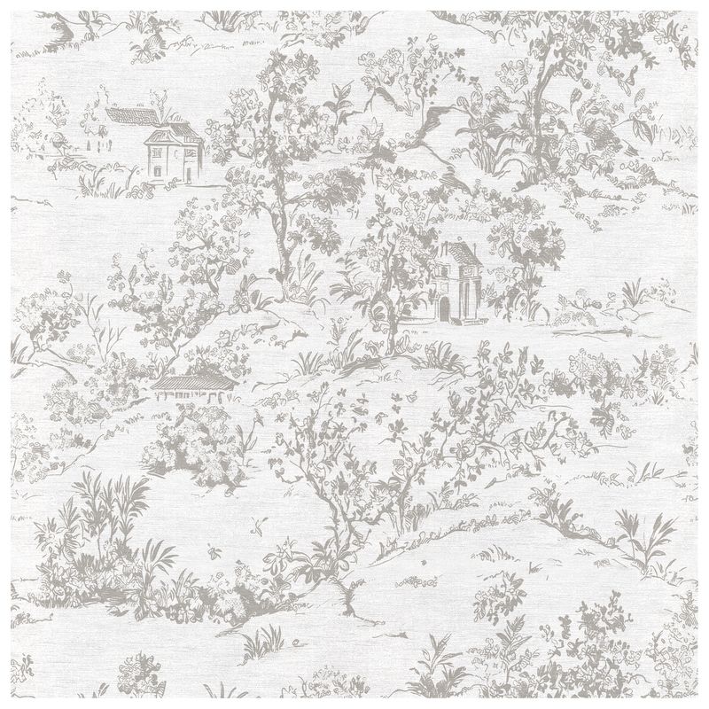 Meadow Lane Gravel wallcovering, top-down product view