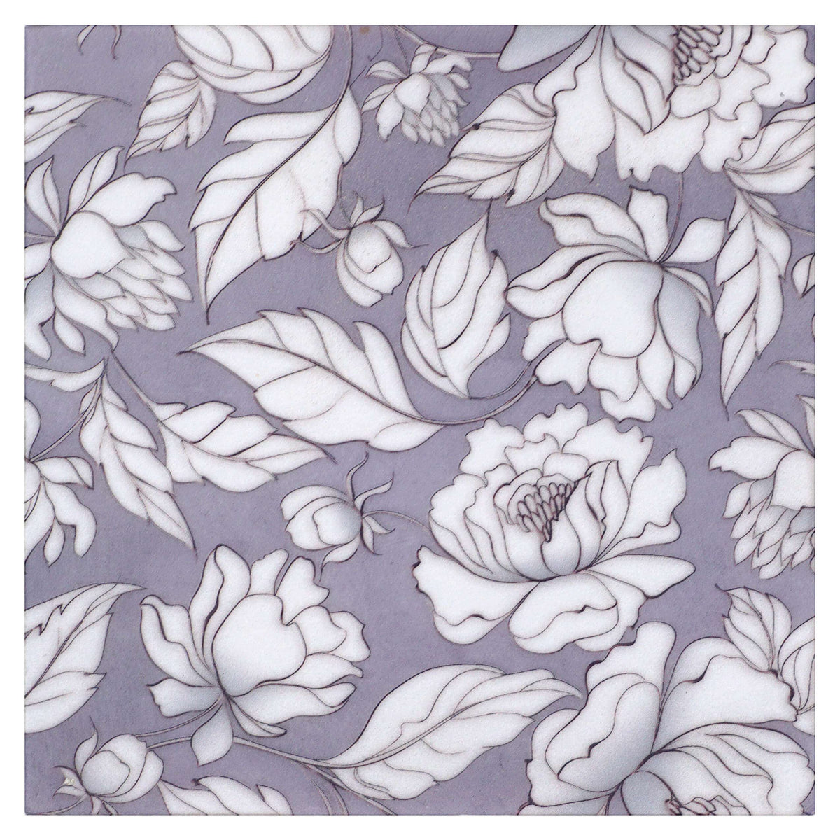 Melrose Tropical Dusk field tile, top-down product view