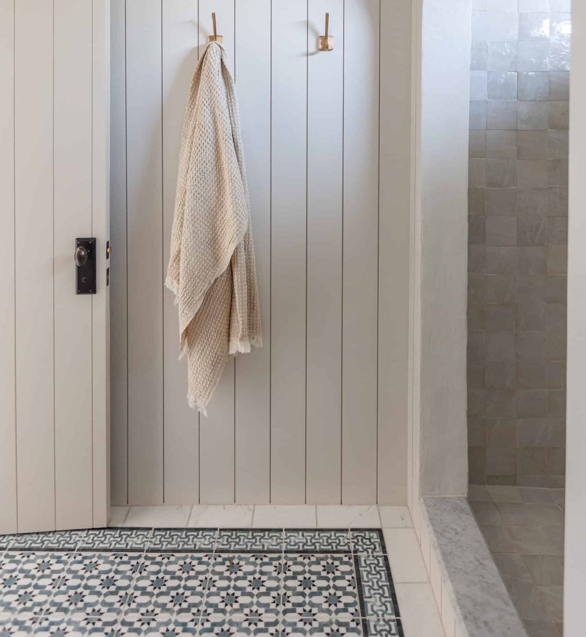 Stone Impressions Miabella tile in a room setting — available at Surface Group