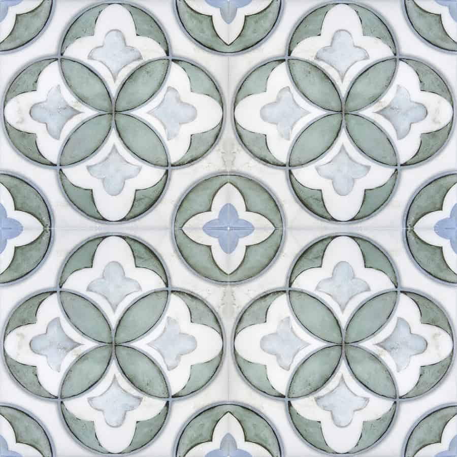 Stone Impressions Mulholland Cypress honed dolomite tile — available at Surface Group
