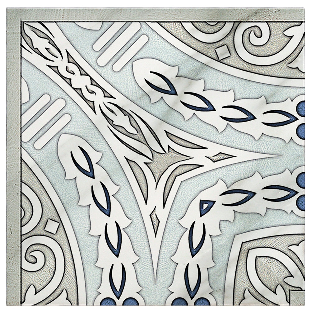 Stone Impressions Nicolo Cobalt tile — available at Surface Group