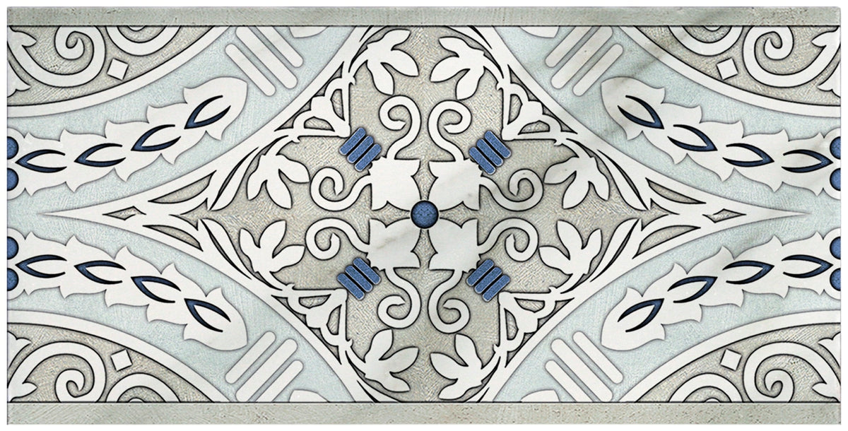 Stone Impressions Nicolo Cobalt tile — available at Surface Group