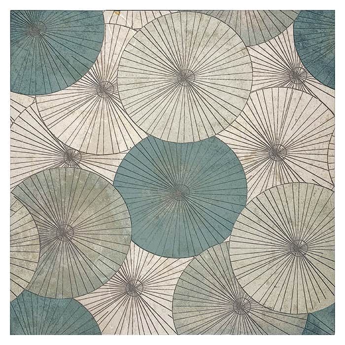 Stone Impressions Parasol honed tile — available at Surface Group