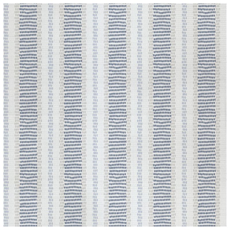Pebble Stripes Cloudy Skies wallcovering, top-down product view