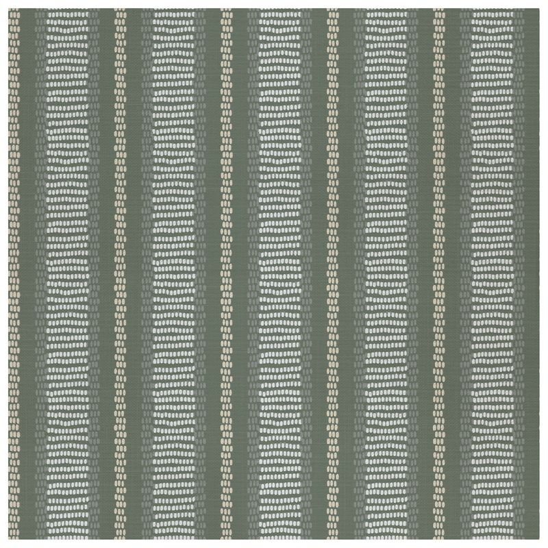 Pebble Stripes Olive wallcovering, top-down product view
