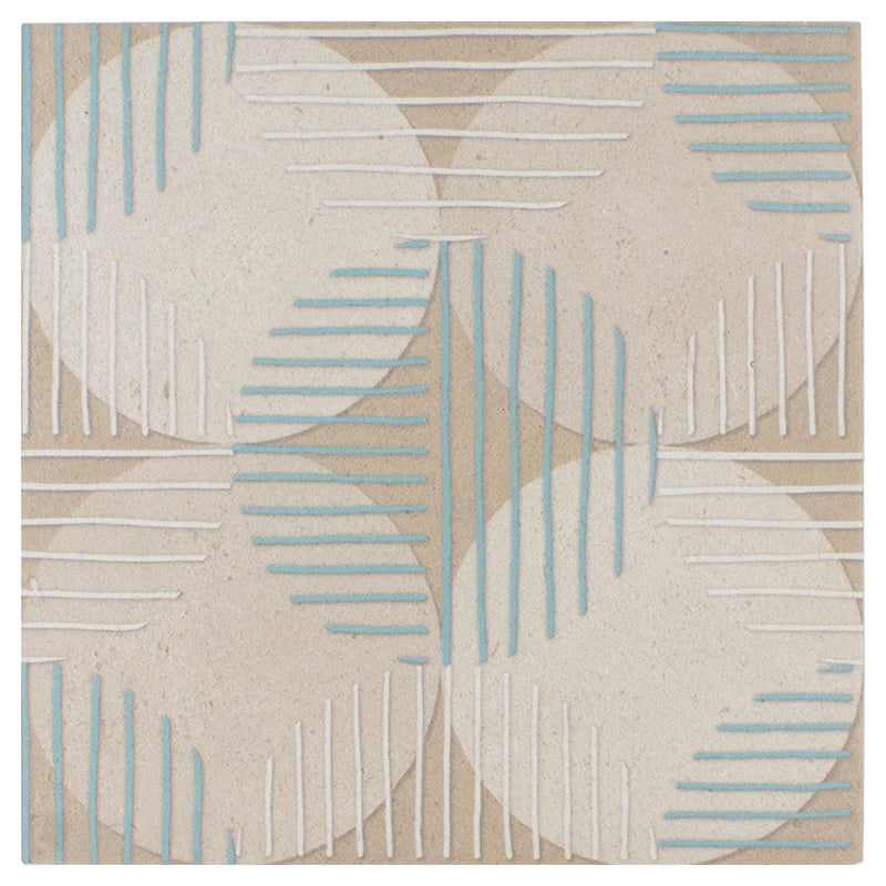 Pendulum Beige Bisque field tile, alternate product view, 12"×12"×3/8" size. Premium travertine for floors and walls.