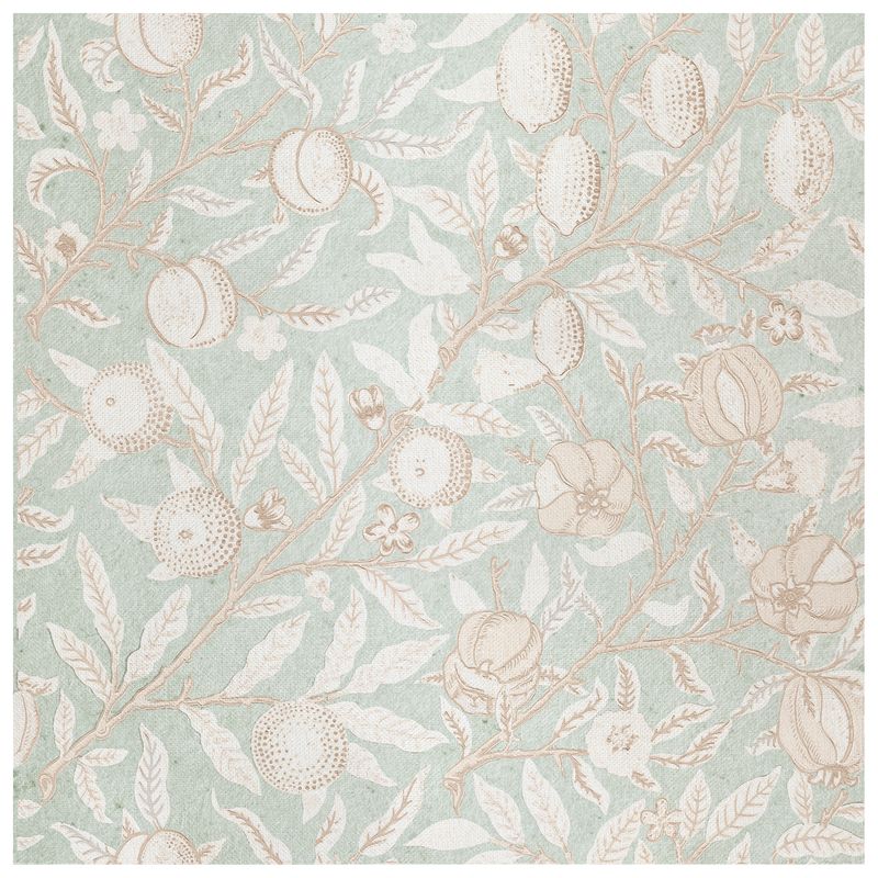 Pomona Celadon wallcovering, top-down product view