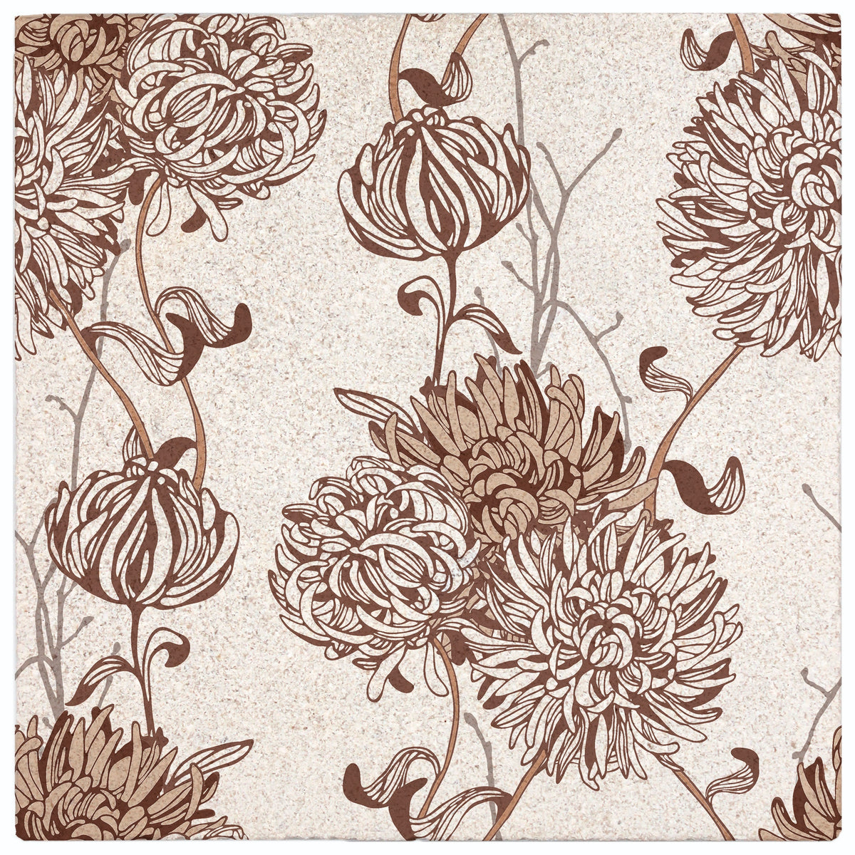 Salinas Camel field tile, alternate product view, 12"×12"×3/8" size. Premium travertine for floors and walls.