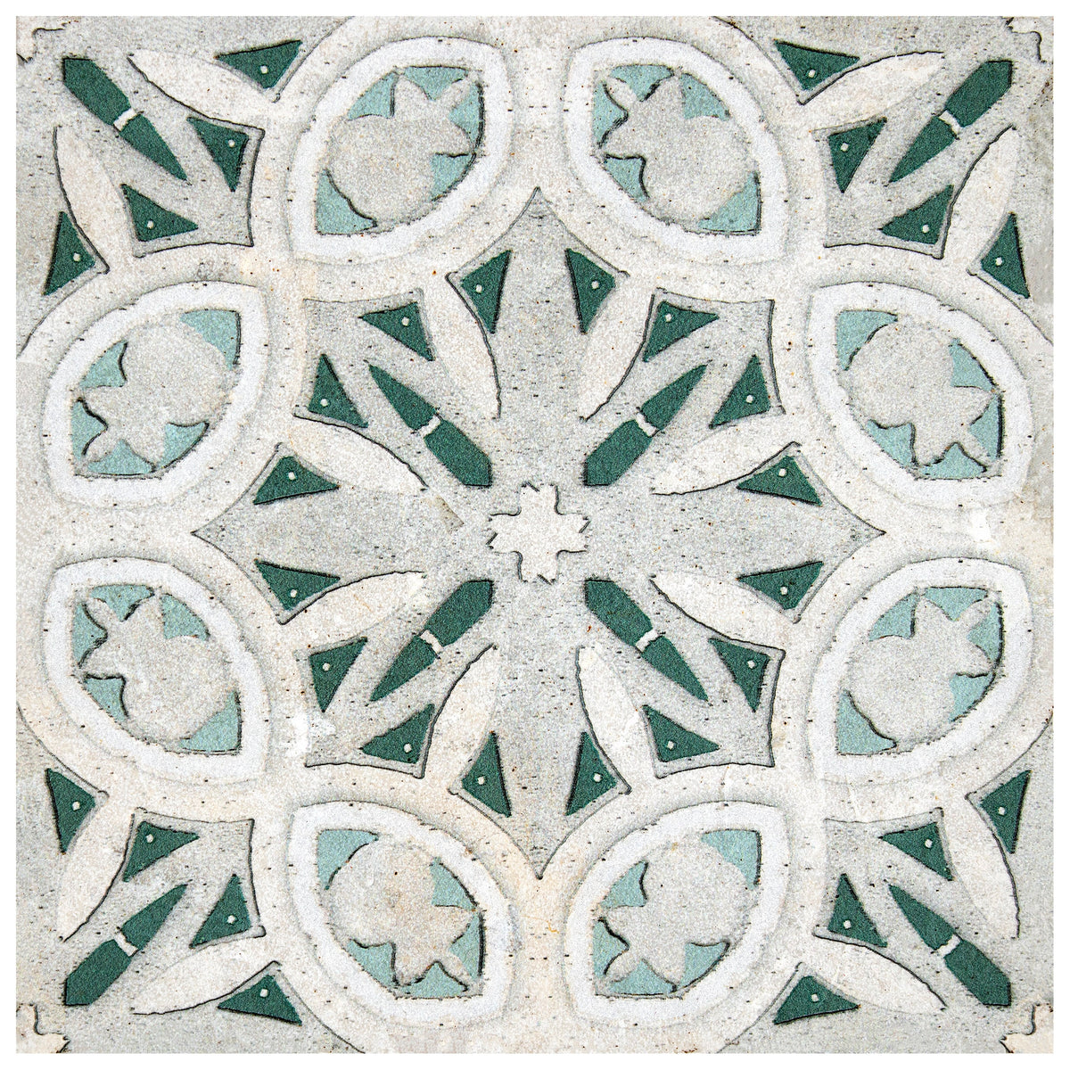 Stone Impressions Solstice Envy limestone tile — available at Surface Group
