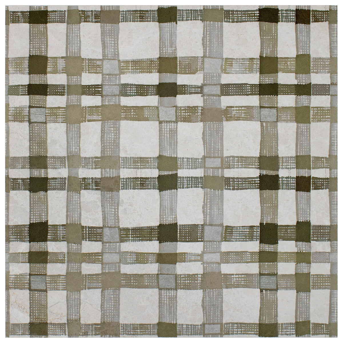 Stone Impressions Tartan Bisque limestone tile — available at Surface Group
