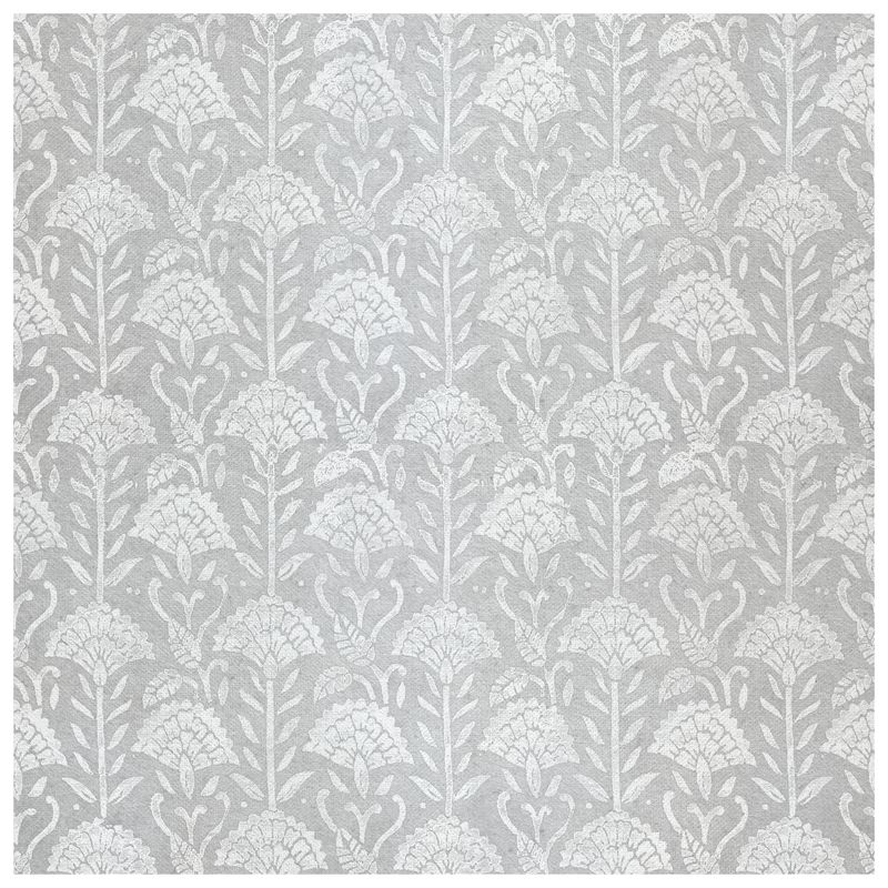 Tessara Loden Grey wallcovering, top-down product view