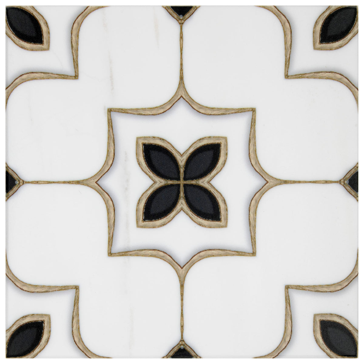Vero Breeze field tile, alternate product view, 6"×6"×3/8" size. Premium dolomite for floors and walls.