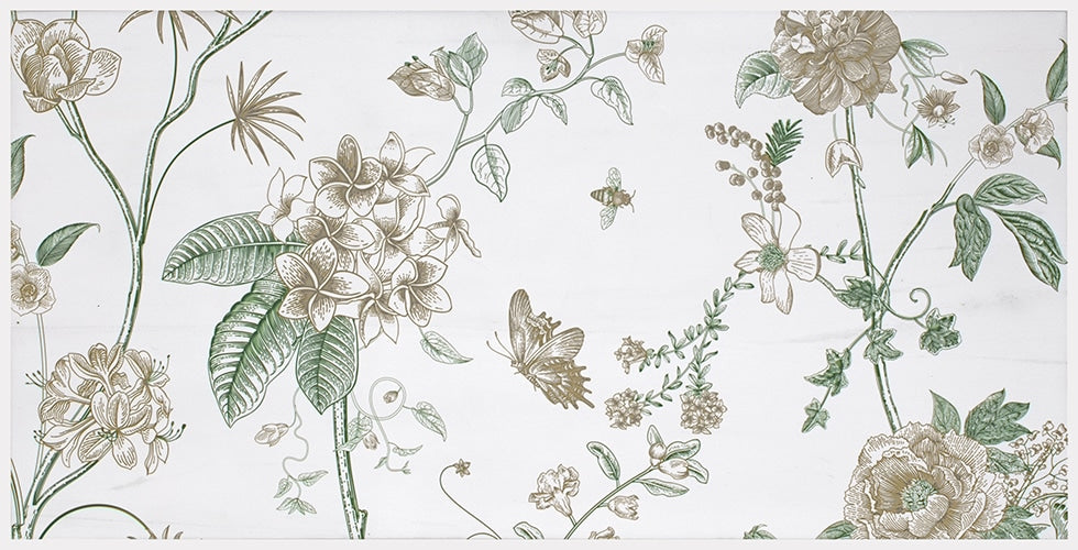 Wonderland Celestial Gold field tile, alternate product view, 12"×24"×3/8" size. Premium limestone for floors and walls.