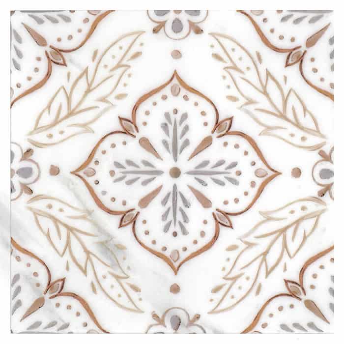 Stone Impressions Willow Clay honed tile — available at Surface Group